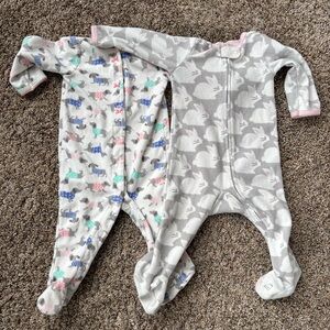 Girls 9 Month Sleeper Lot